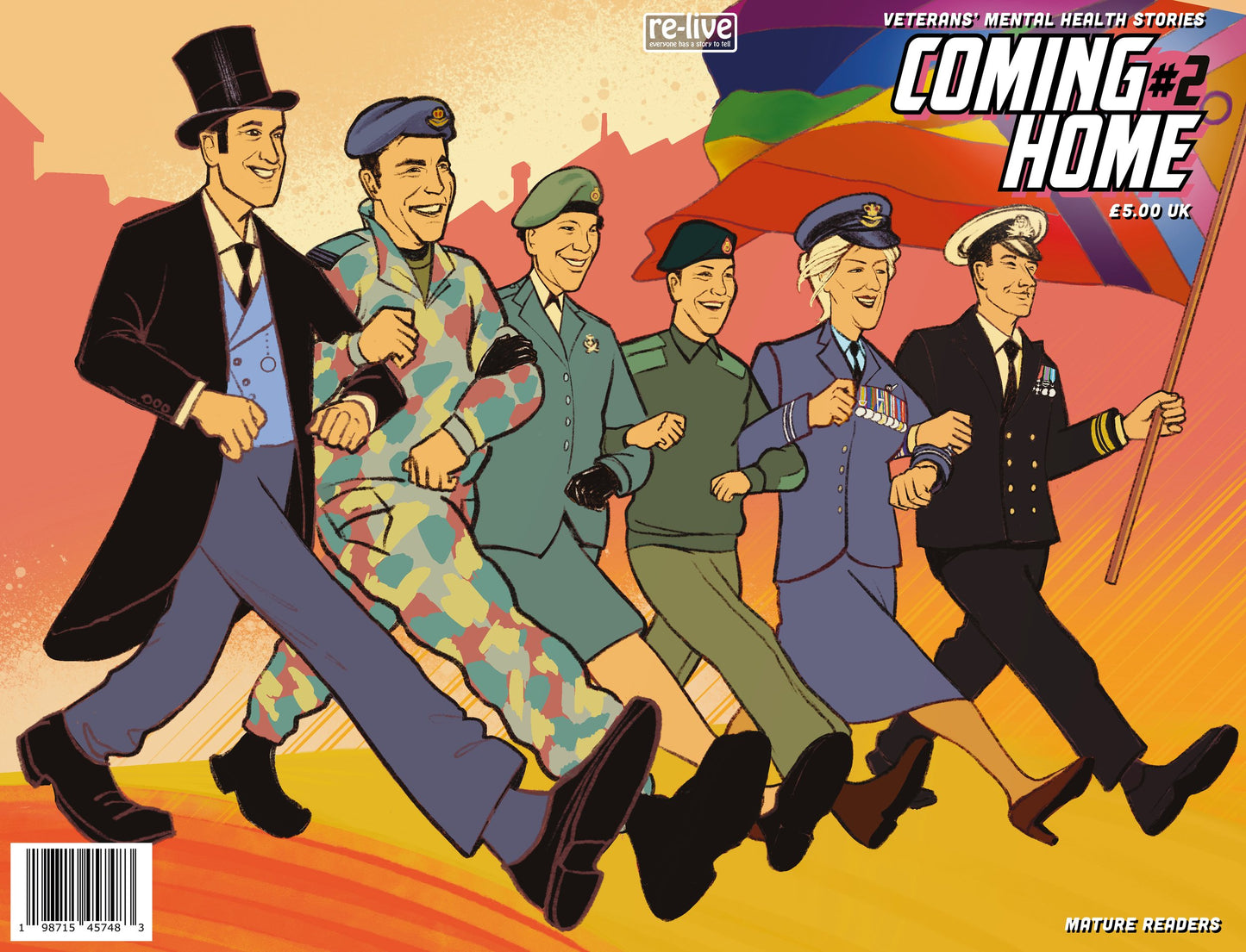 Coming Home #2 - Veterans’ Mental Health Stories by Re-live