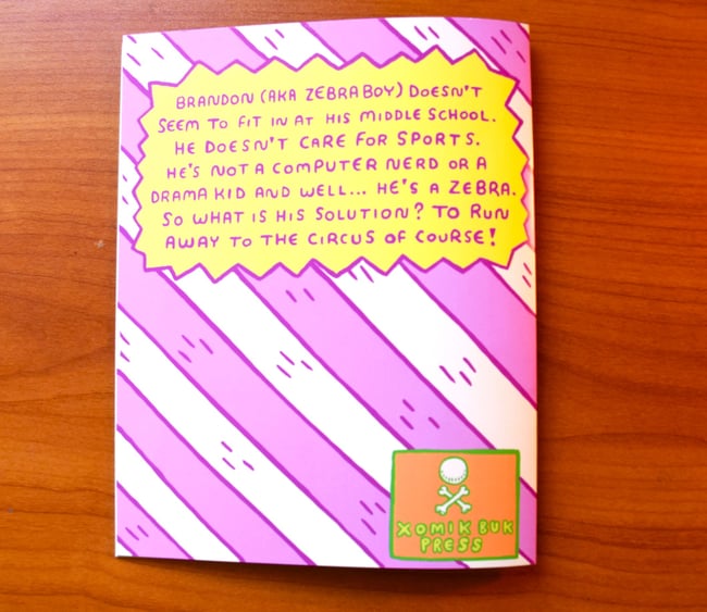 Zebra Boy by Erik Jasek