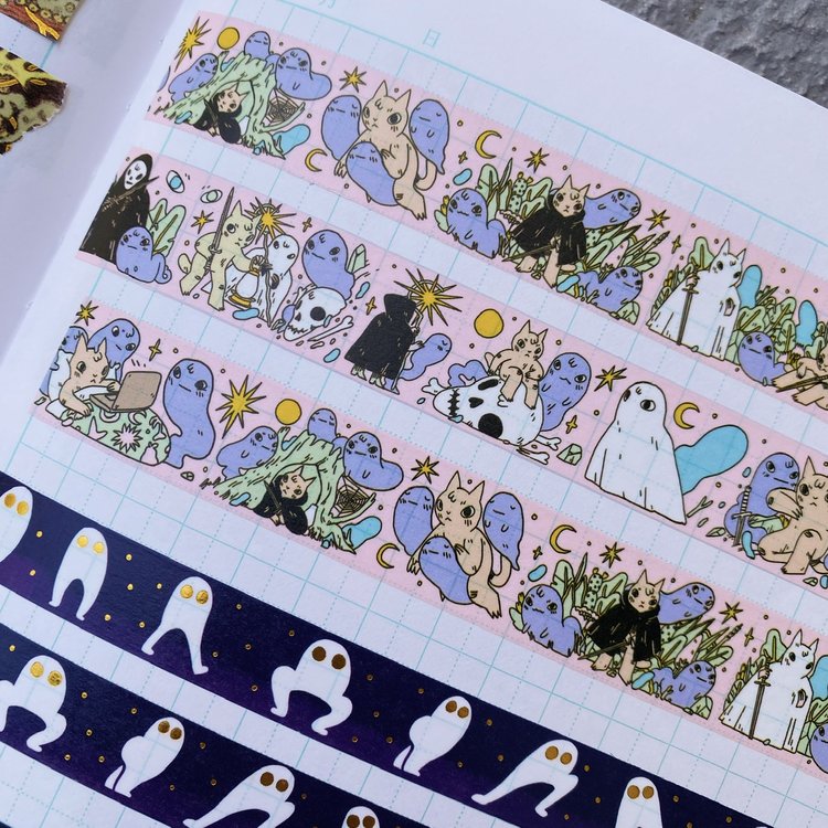 Washi Tape: Ghost Bros by Deth P. Sun