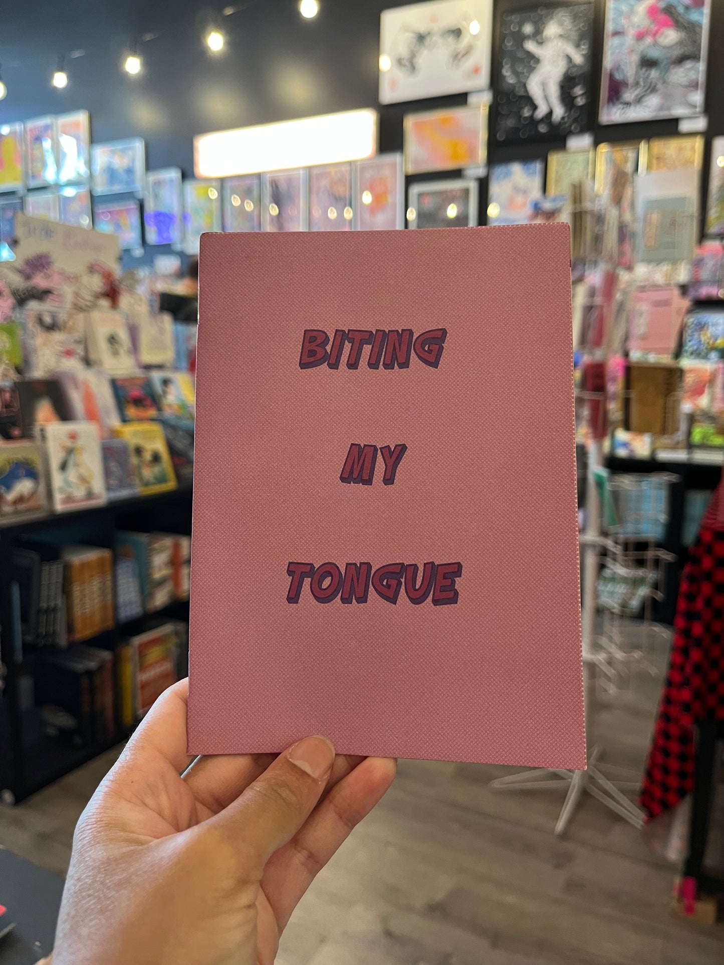 Biting My Tongue by Josie Rishniw