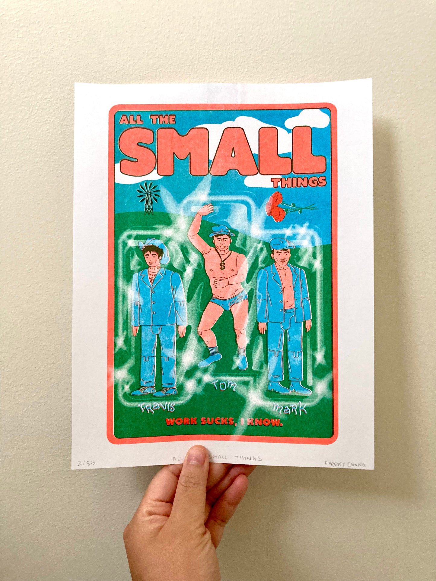 All The Small Things (8.5"x11") by Cheeky Chong