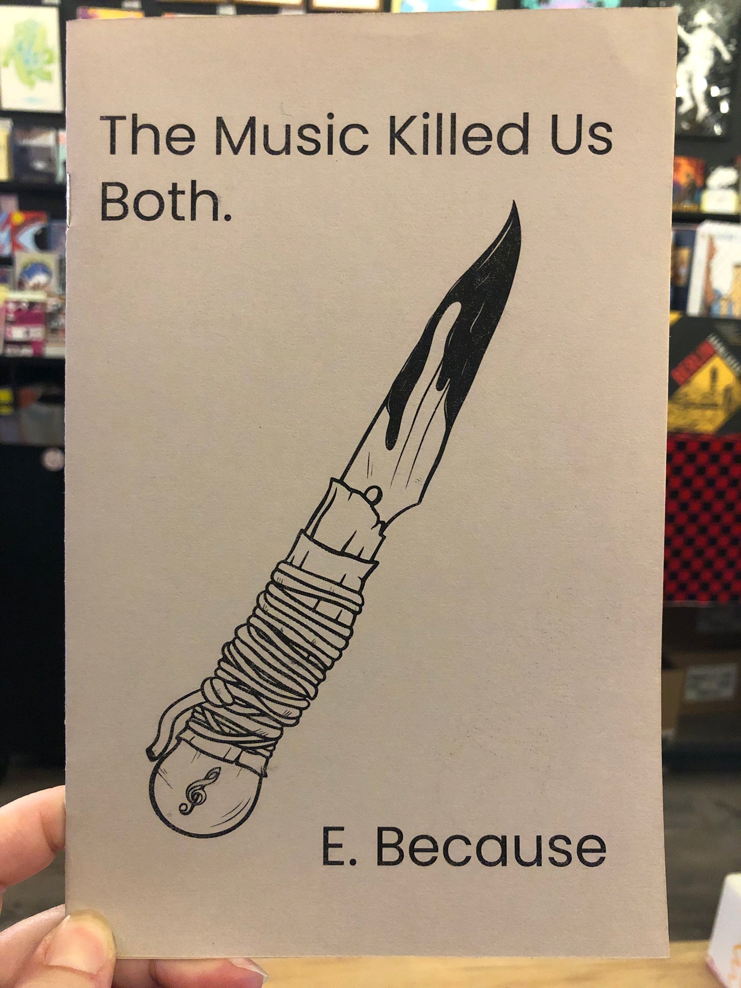 The Music Killed Us Both by Effort Because