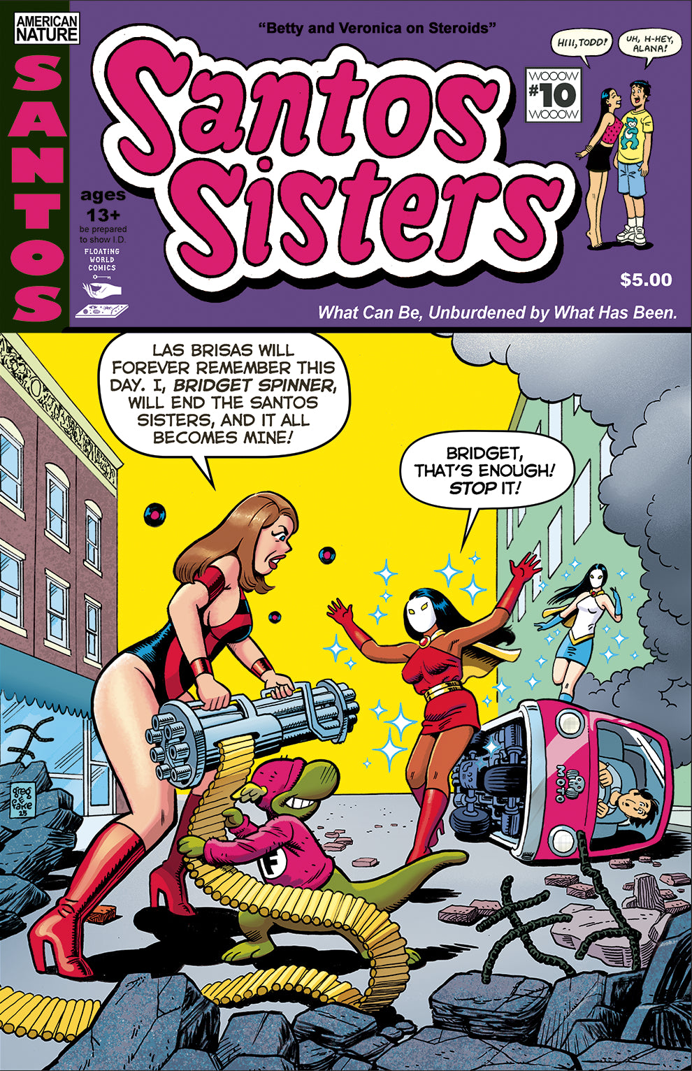 SANTOS SISTERS #10 by Greg and Fake
