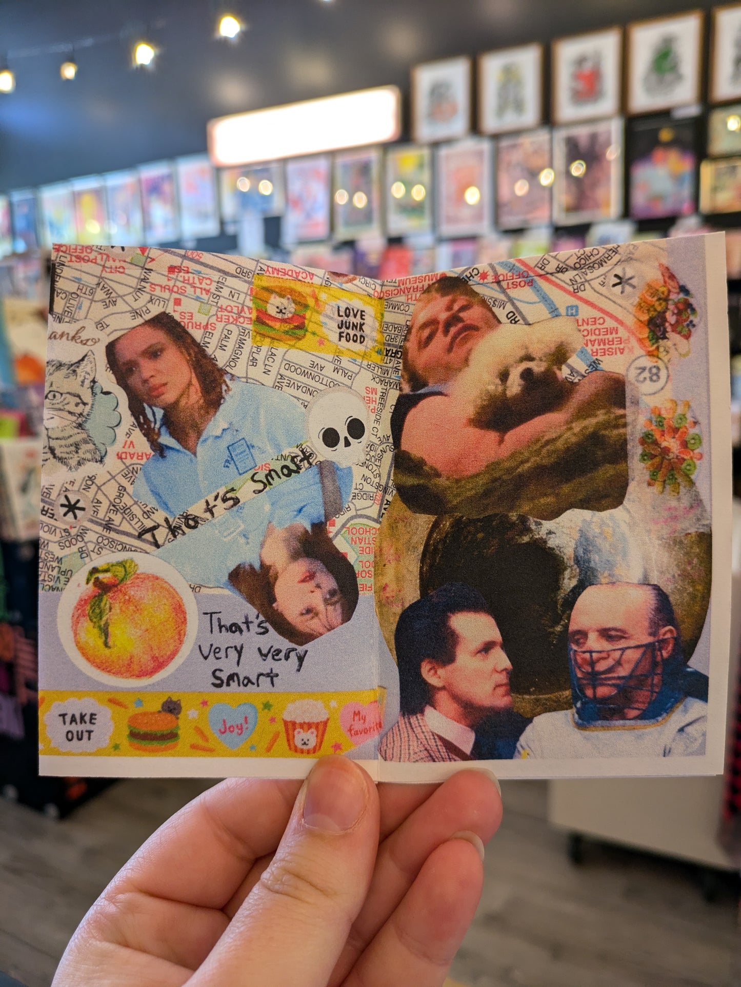 Horror Movie: Silence of the Lambs zine by Tori Bowler