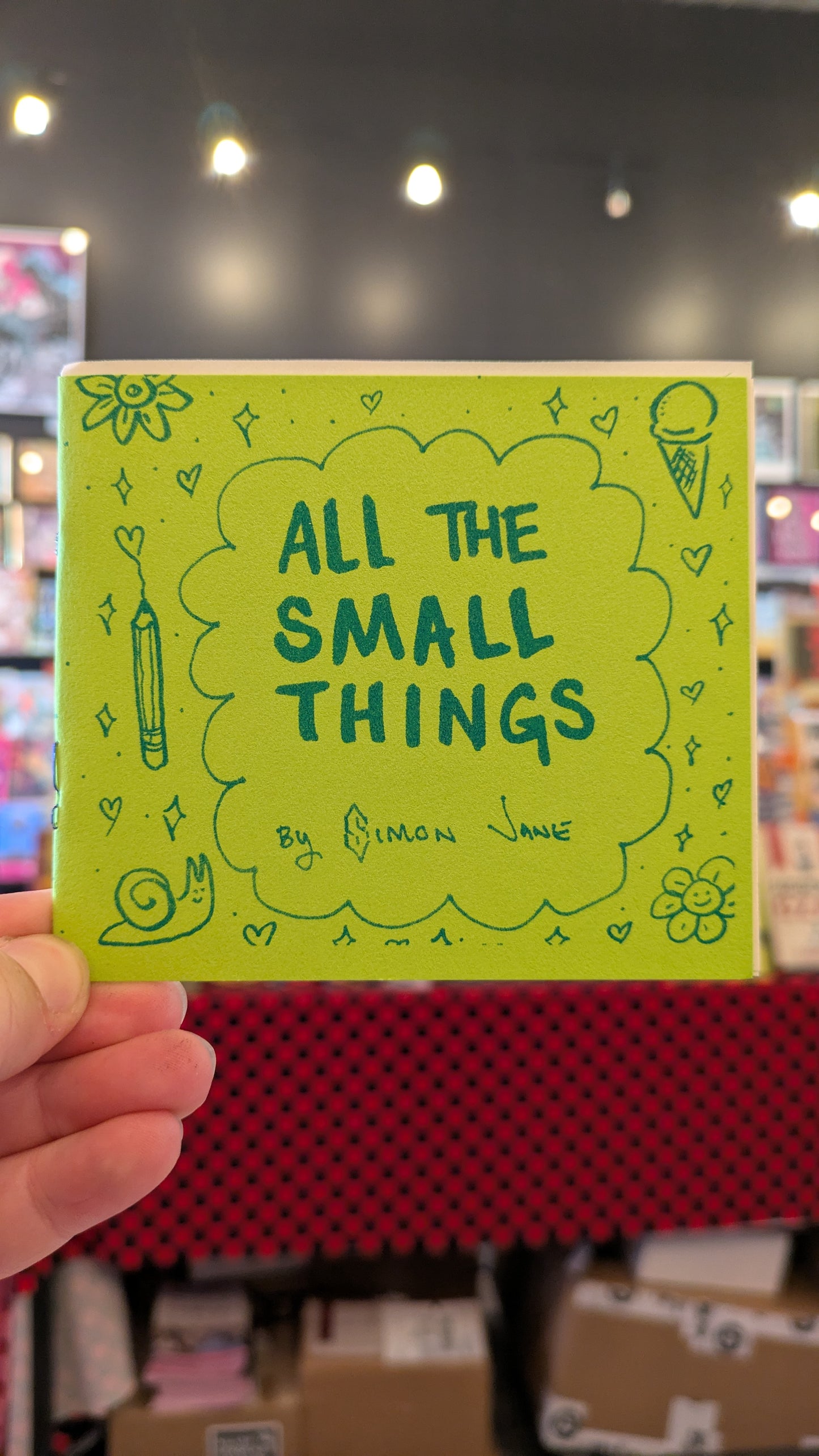 All the Small Things Riso Zine by Simon Jane