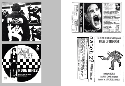 Ska Punk Graphics by Masala Noir