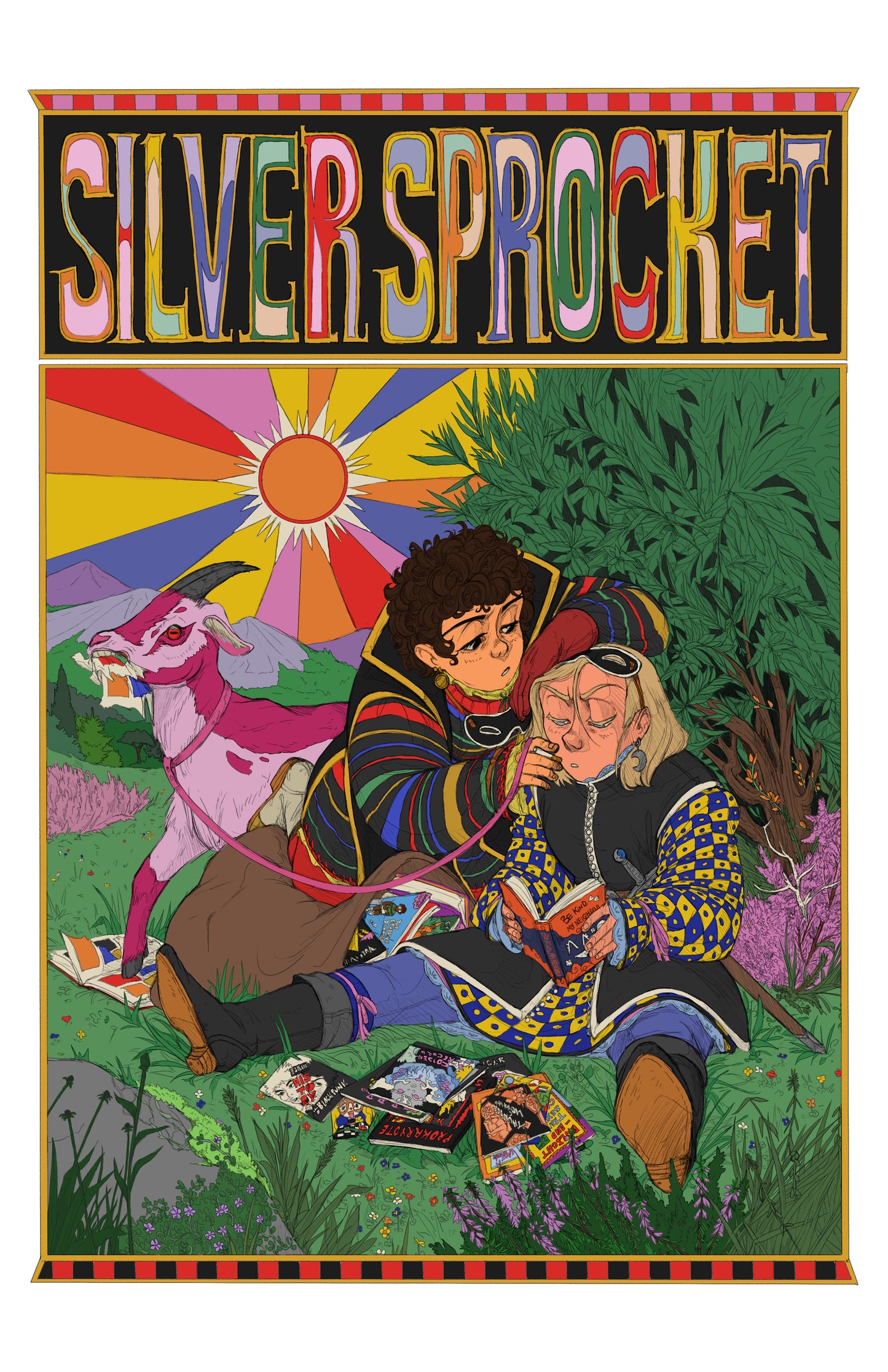 Fundraiser Print: The Goatmatic Fantasy by H.A.