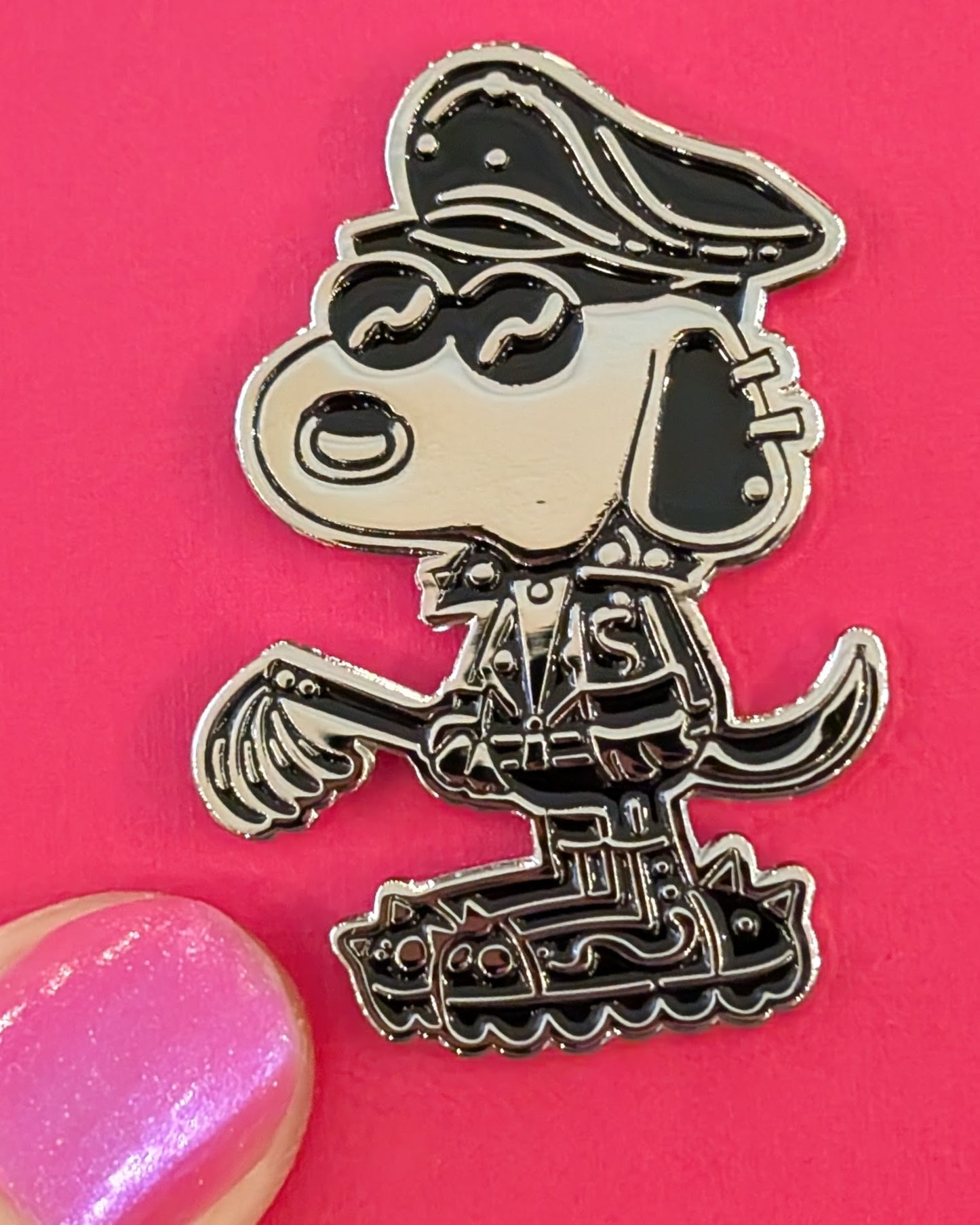 Enamel Pin: Snoop of Finland by Lonnie Garcia