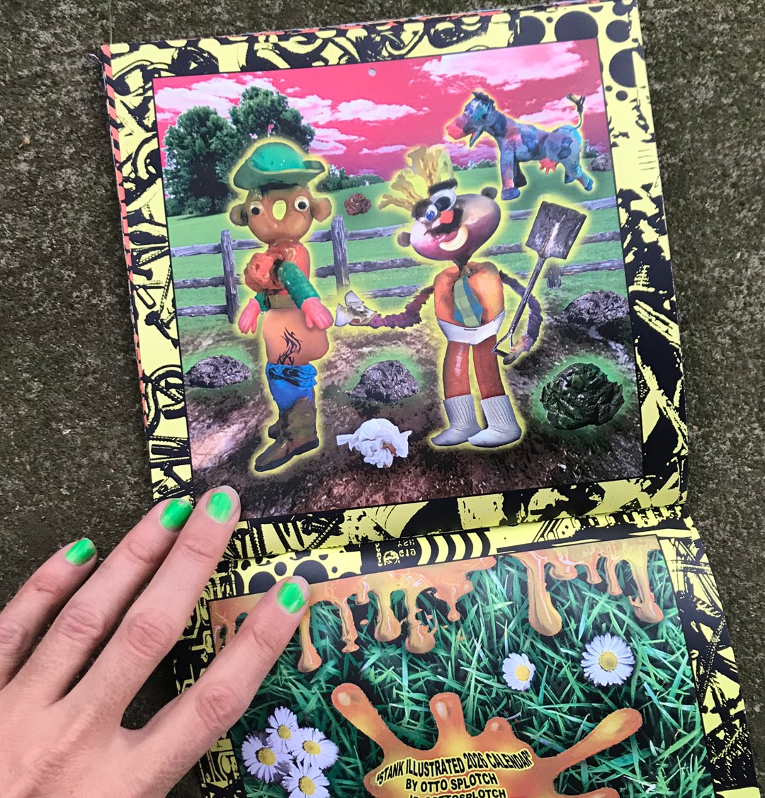 Stank Illustrated 2026 Calendar by Otto Splotch