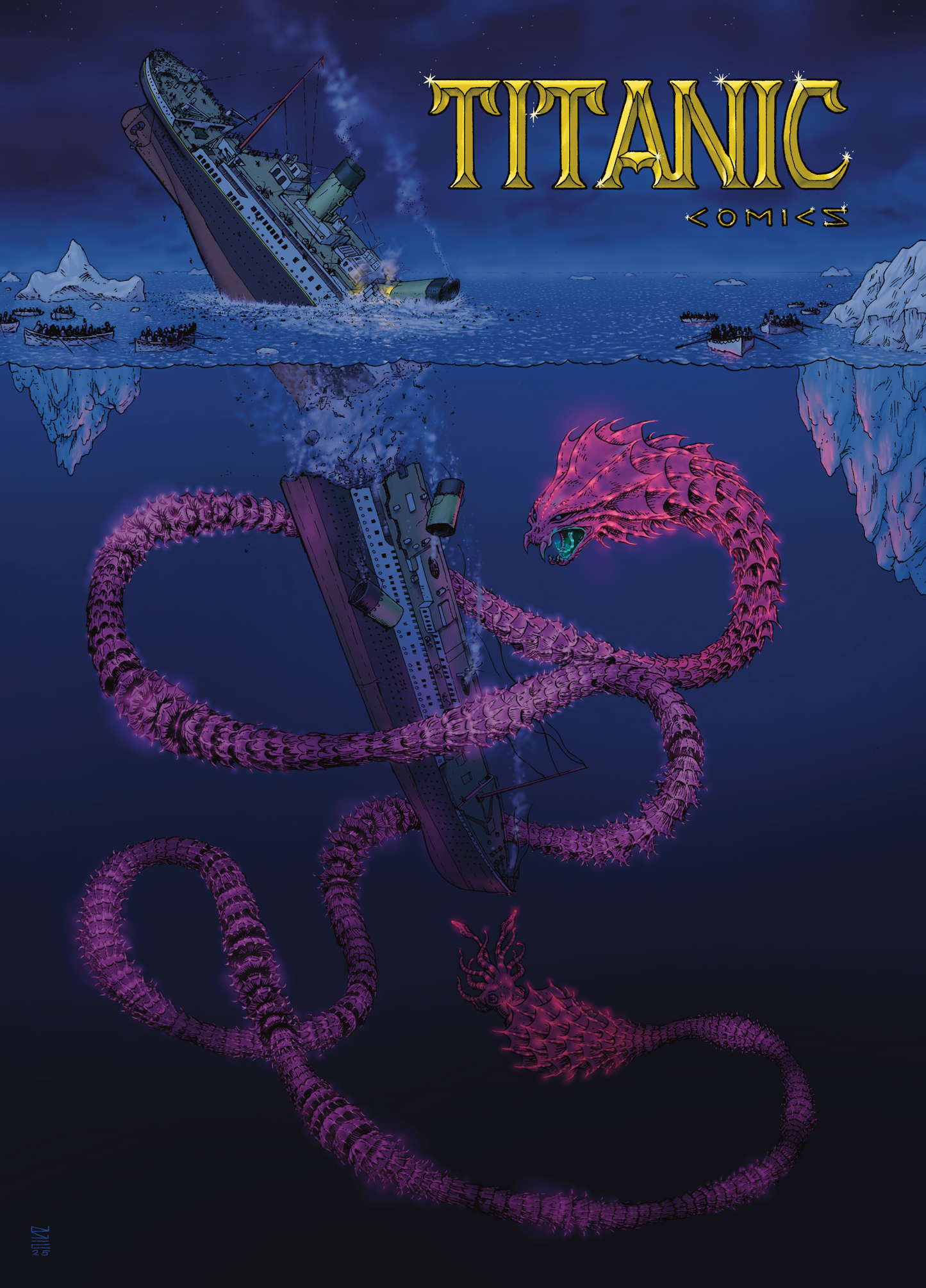 Titanic Comics by Paul Nagel