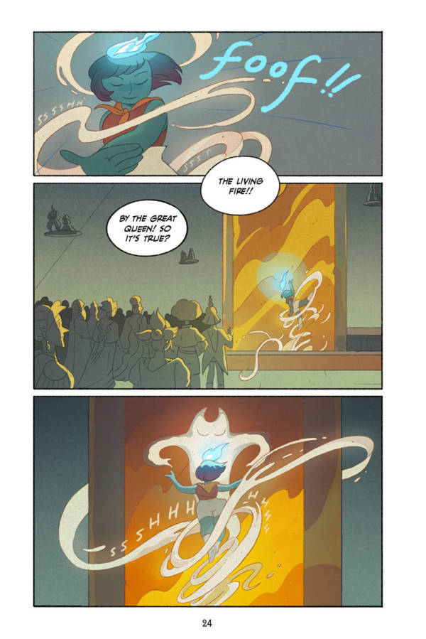 5 Worlds Book 4: The Amber Anthem By Mark Siegel and Alexis Siegel Illustrated by Xanthe Bouma, Matt Rockefeller and Boya Sun