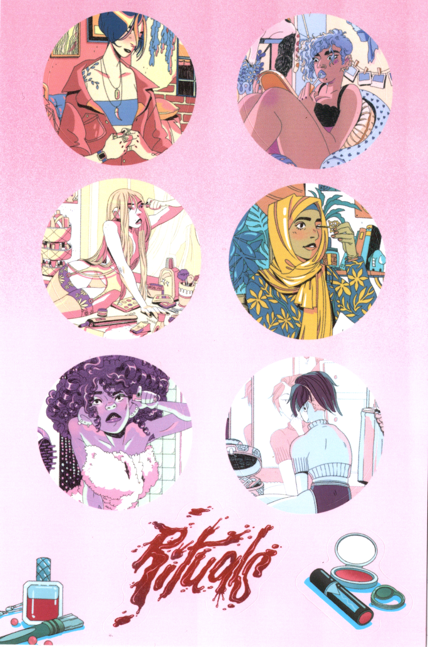 Rituals Sticker Sheet by Nicole Goux