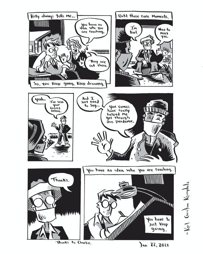 The Lighthouse in the City by Karl Christian Krumpholz