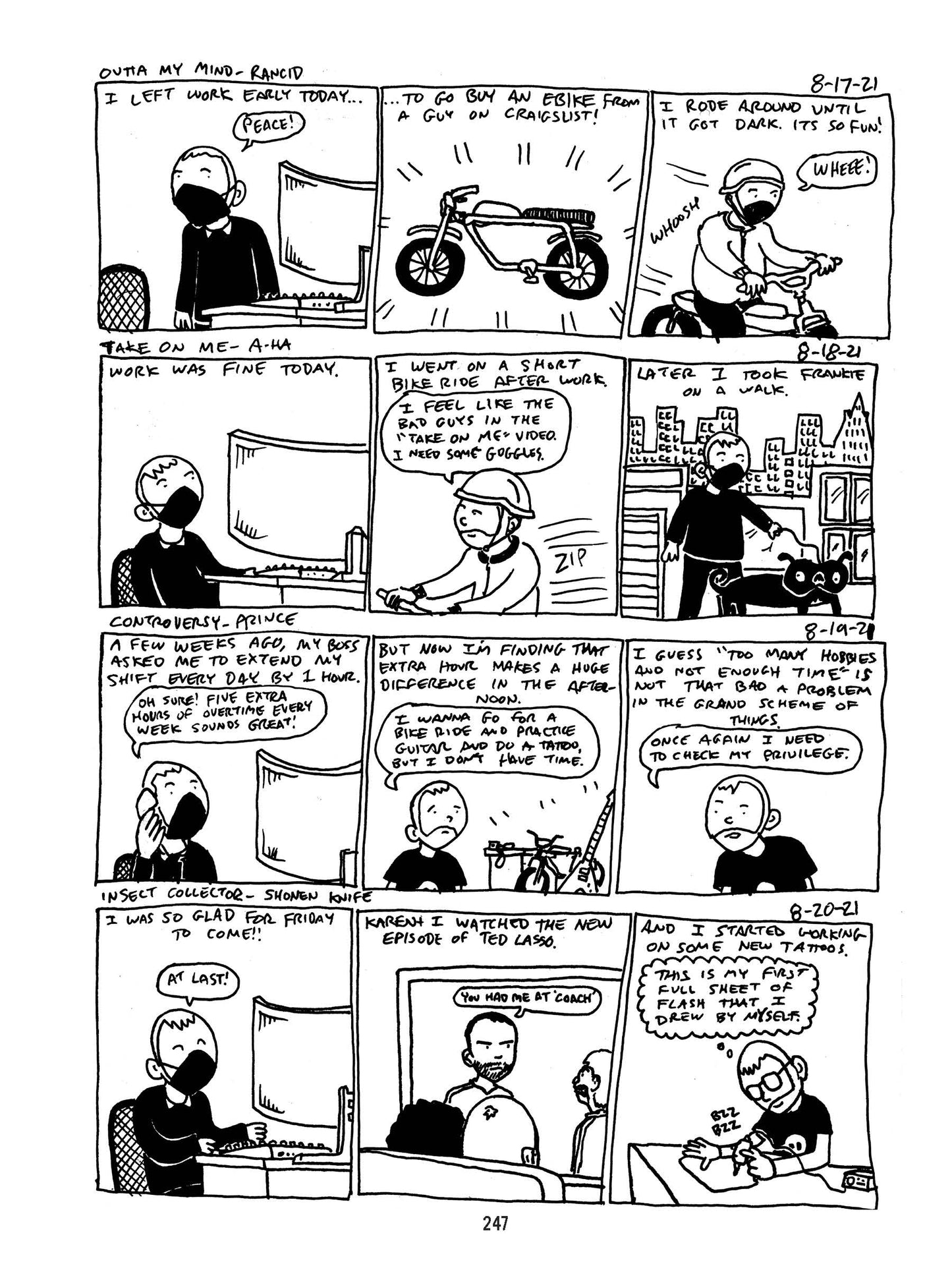 Snakepit's Big Adventure: Daily Diary Comics 2019-2021 by Ben Snakepit