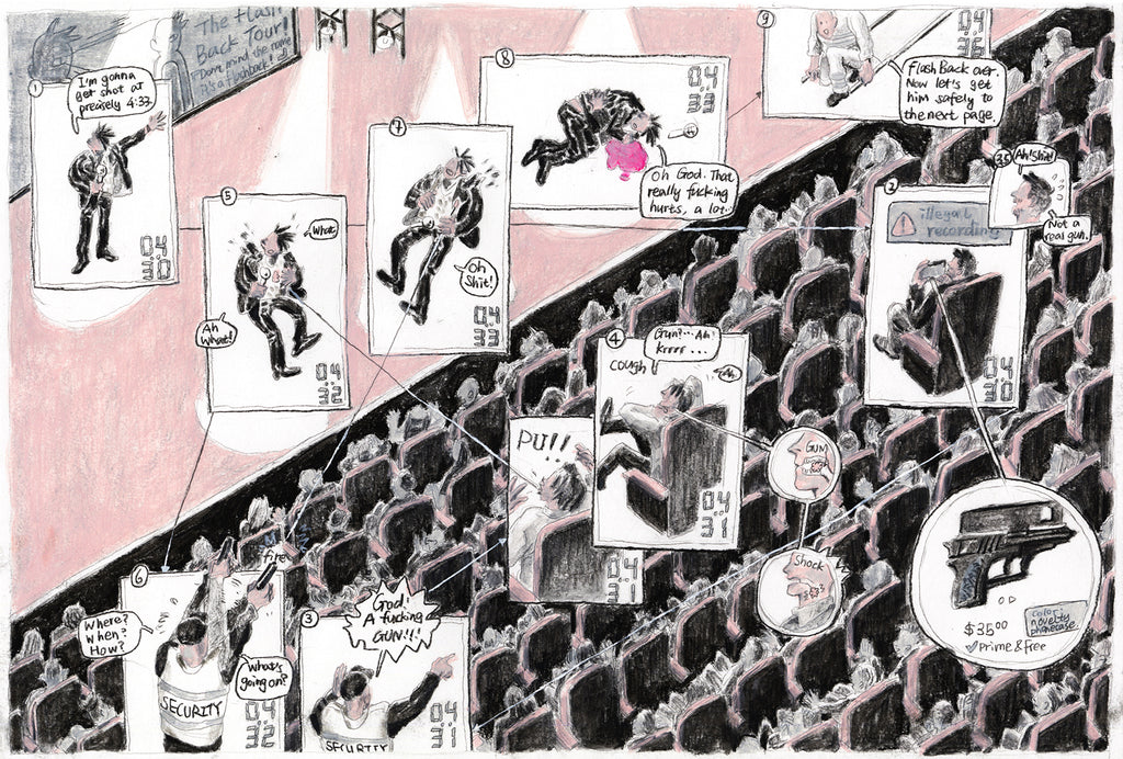 Super Power Comedian Intervewing Another Super Power Comedian by Yiqun Zhou