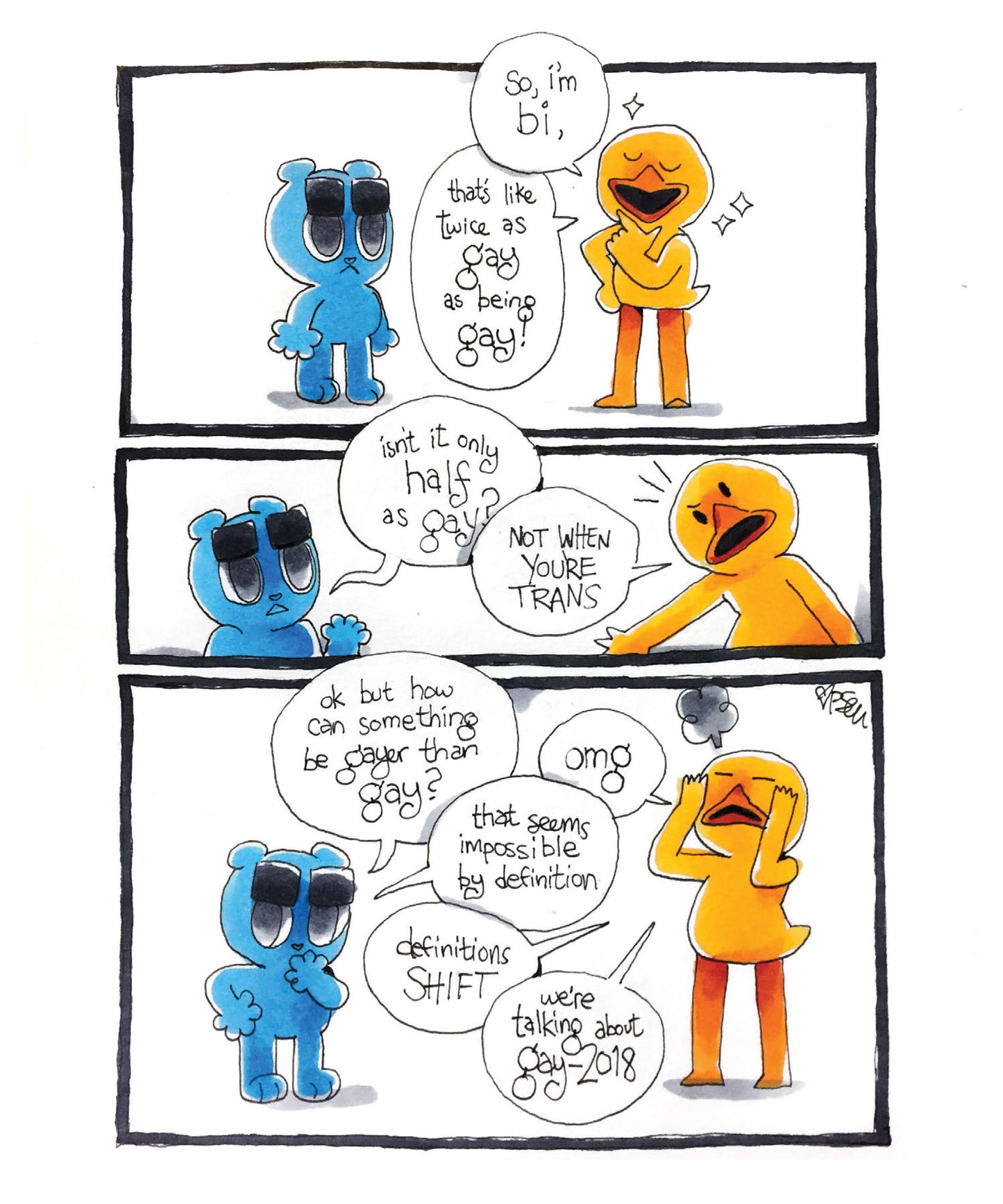 Fanlee and Spatzle Make Something Perfect by Pseudonym Jones