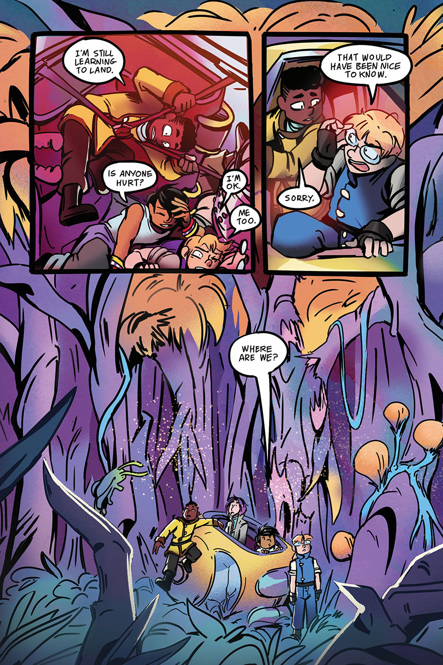 Cosmic Cadets (Book One): Contact! Author: by Ben Crane and Mimi Alves