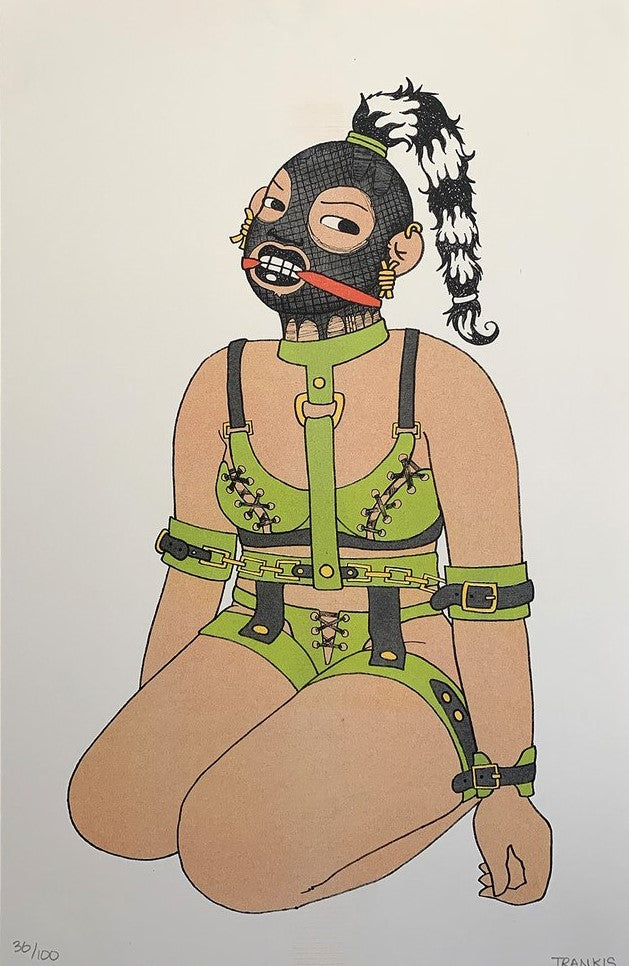 Risograph Print: The Freaky Type by Bientrankis