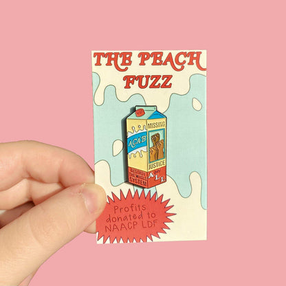 Enamel Pin: ACAB Milk Carton by The Peach Fuzz