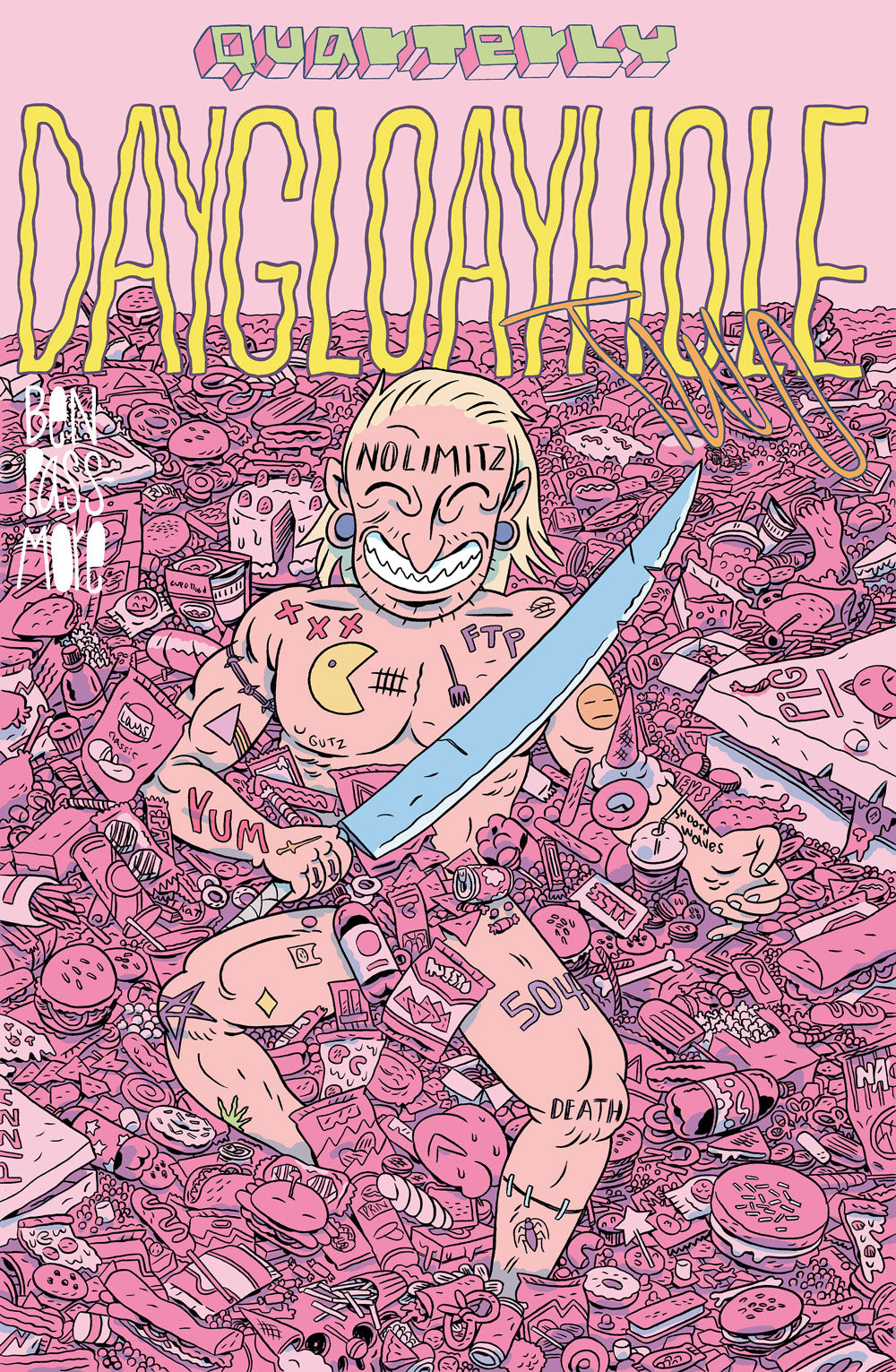PDF Download: DAYGLOAYHOLE #2 by Ben Passmore
