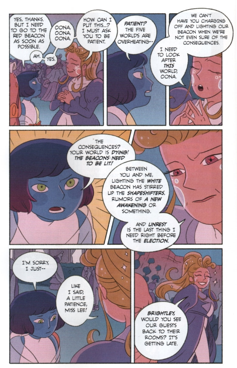 5 Worlds Book 3: The Red Maze By Mark Siegel and Alexis Siegel