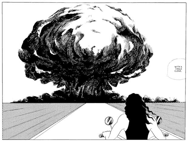 The Sky is Blue with a Single Cloud by Kuniko Tsurita