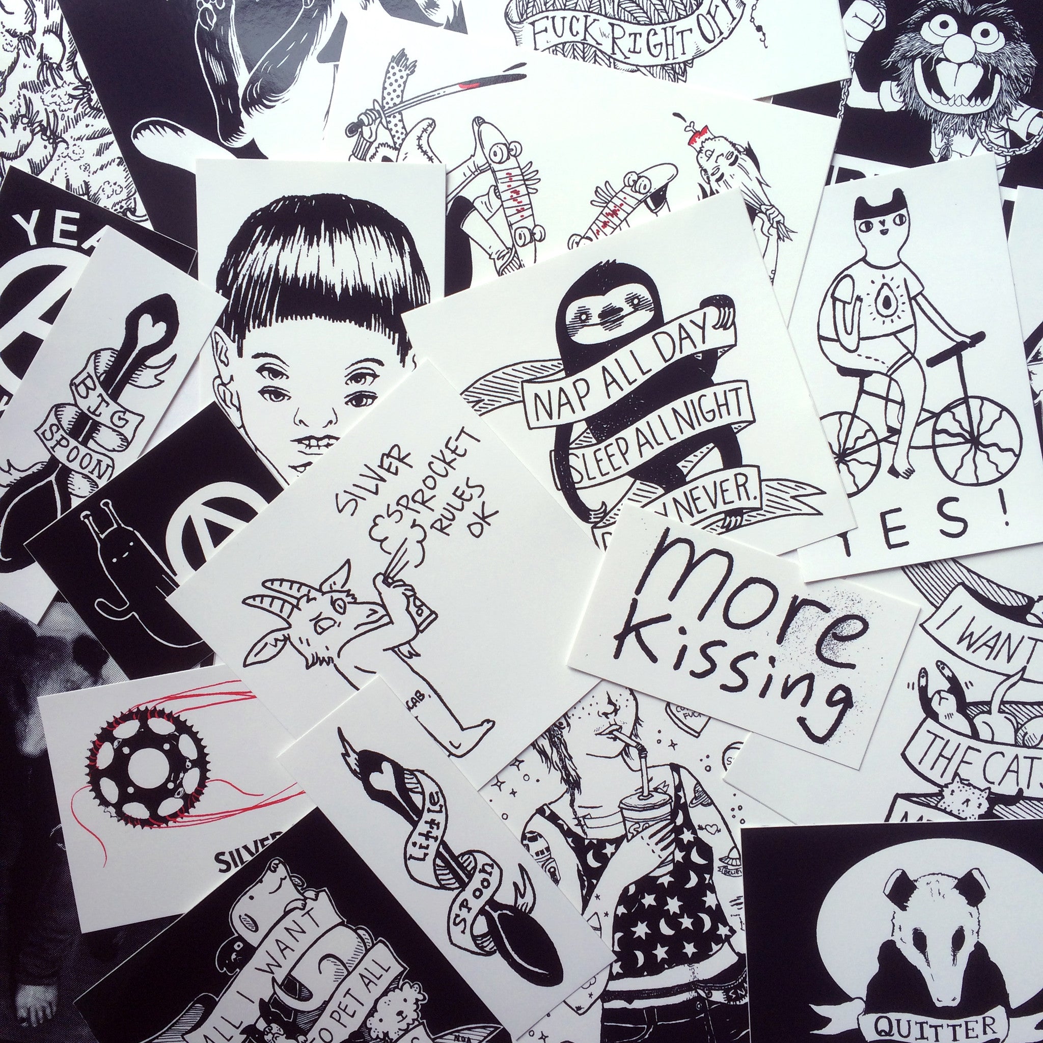Stickers – Silver Sprocket