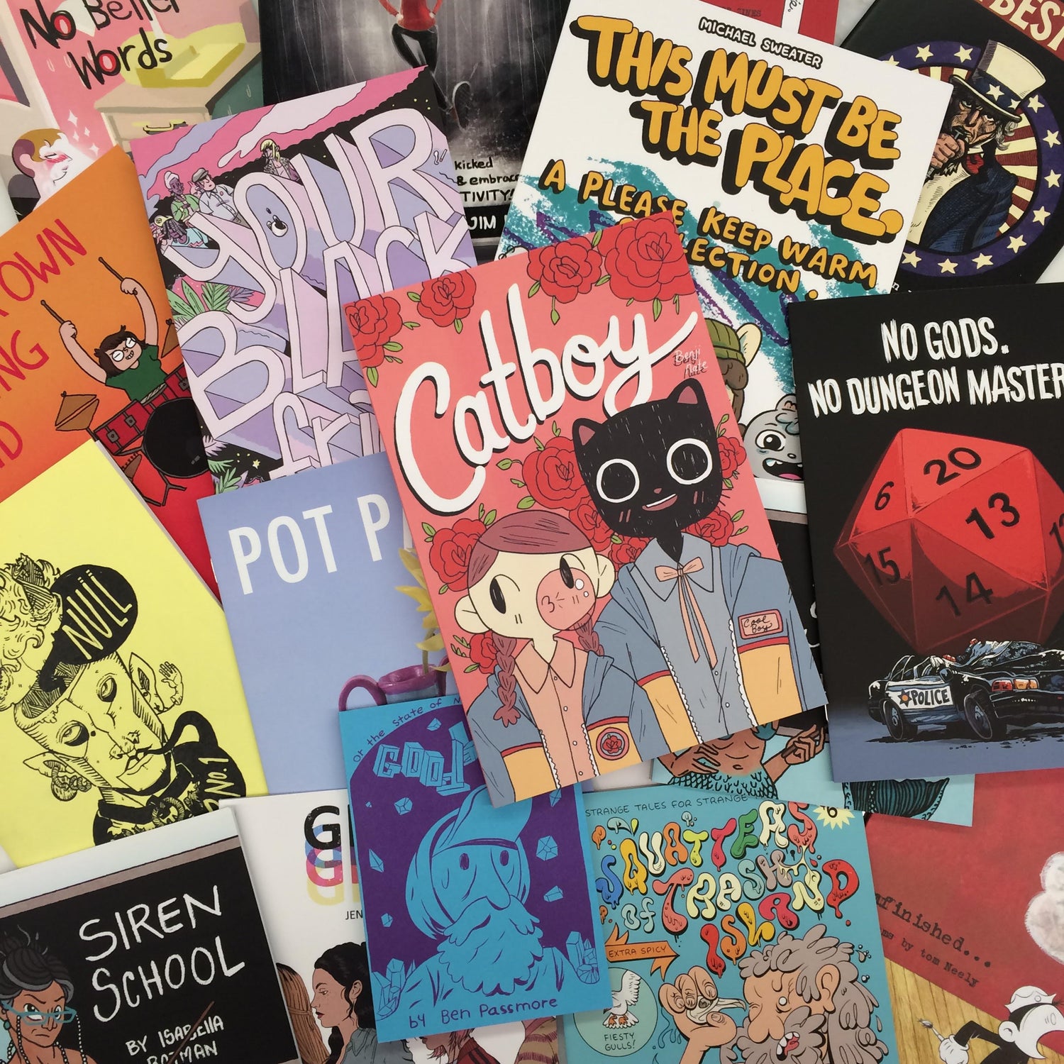 Silver Sprocket produced Graphic Novels, Comics, and Zines