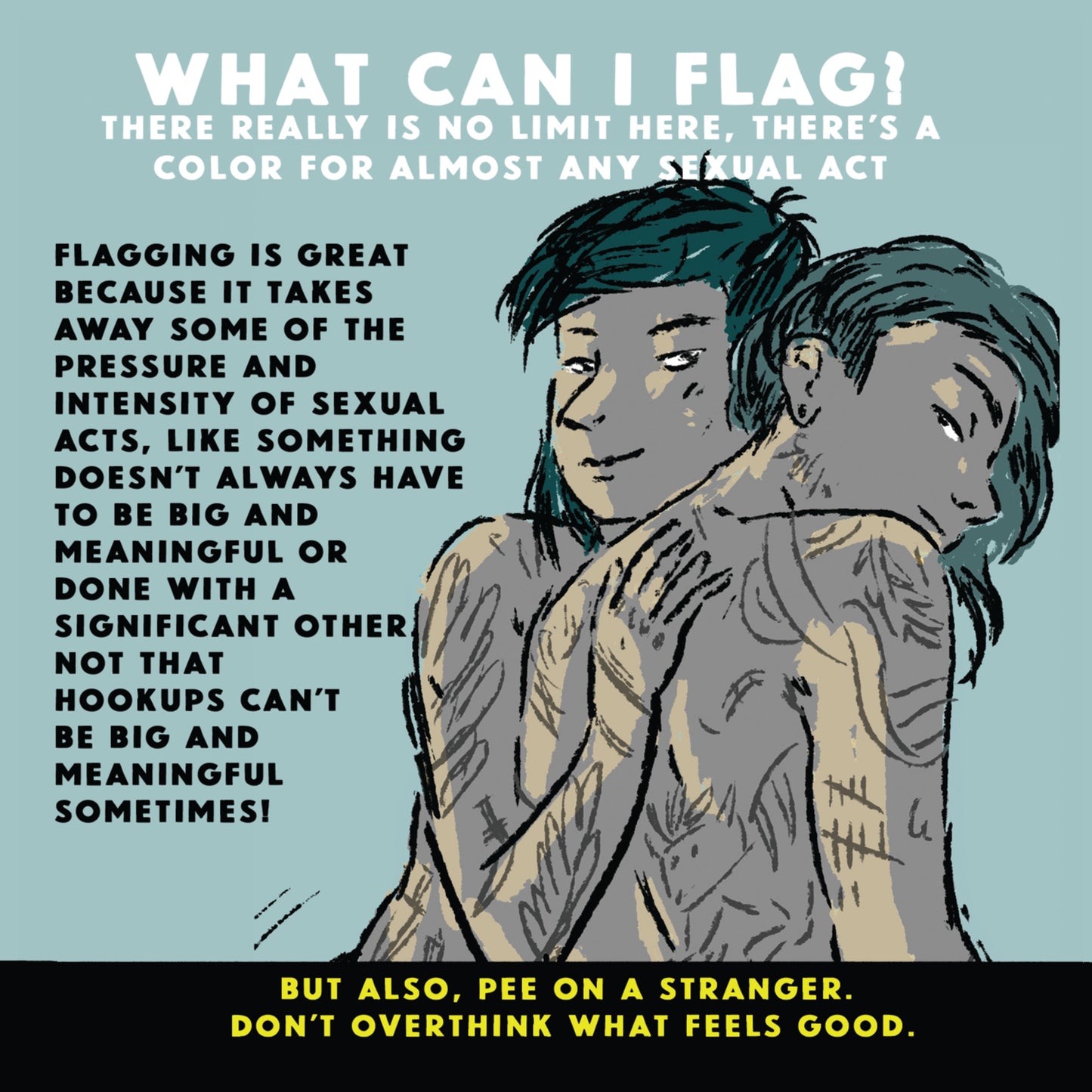 Yes I'm Flagging by Archie Bongiovanni