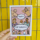 Happy Top Surgery! - Card by Sarah Maloney