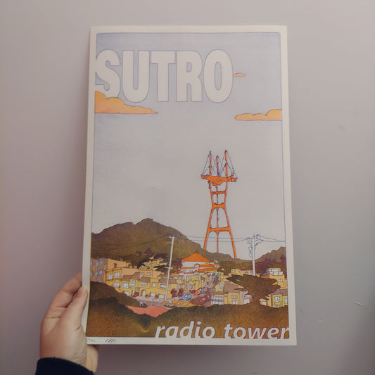 Risograph Print: Sutro (11"x17") by Liana Krakirian