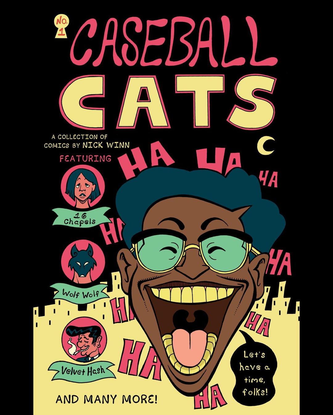 Caseball Cats No.1: A Collection of Comics by Nick Winn