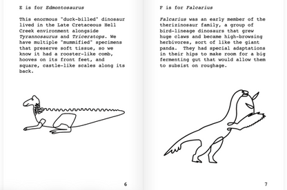 The Pocket Alphabestiary of dinosaurs by Clara Takahashi
