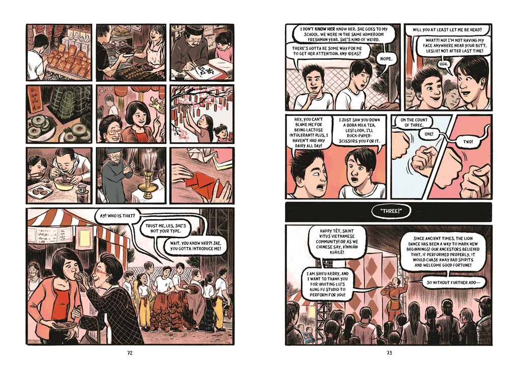 Lunar New Year Love Story by Gene Luen Yang and  LeUyen Pham