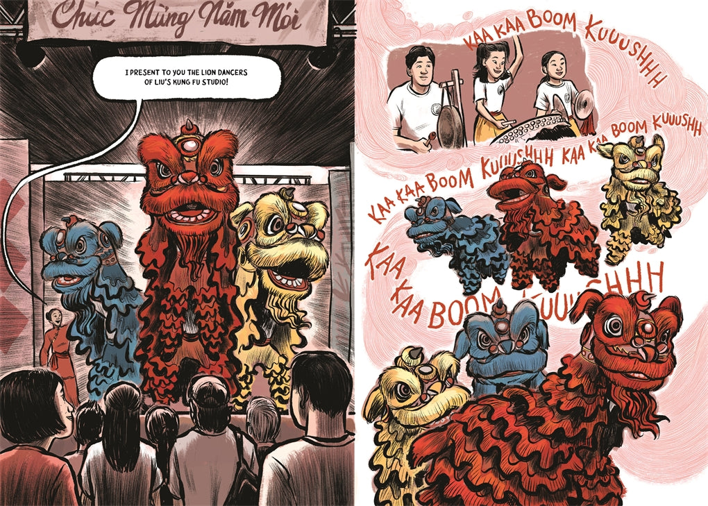 Lunar New Year Love Story by Gene Luen Yang and  LeUyen Pham