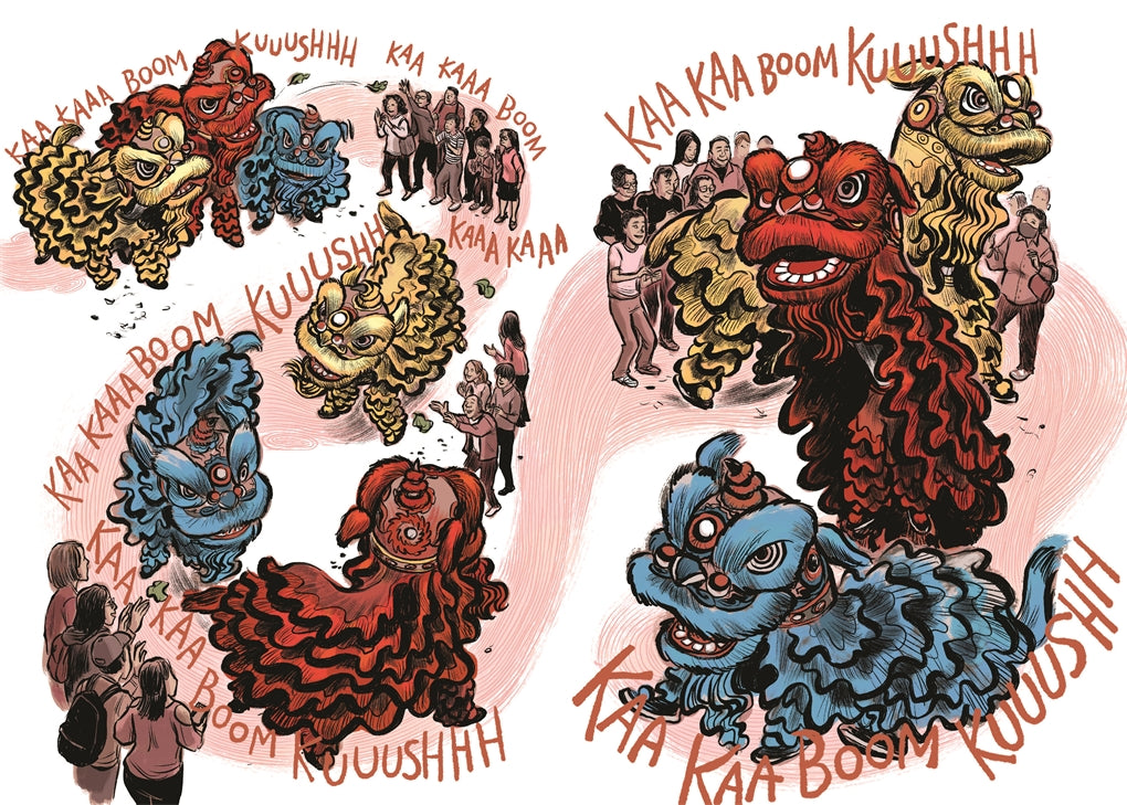 Lunar New Year Love Story by Gene Luen Yang and  LeUyen Pham