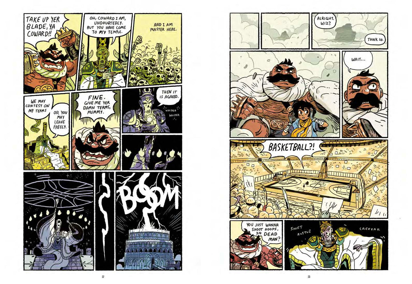 Fantasy Sports 1: The Court of Souls by Sam Bosma