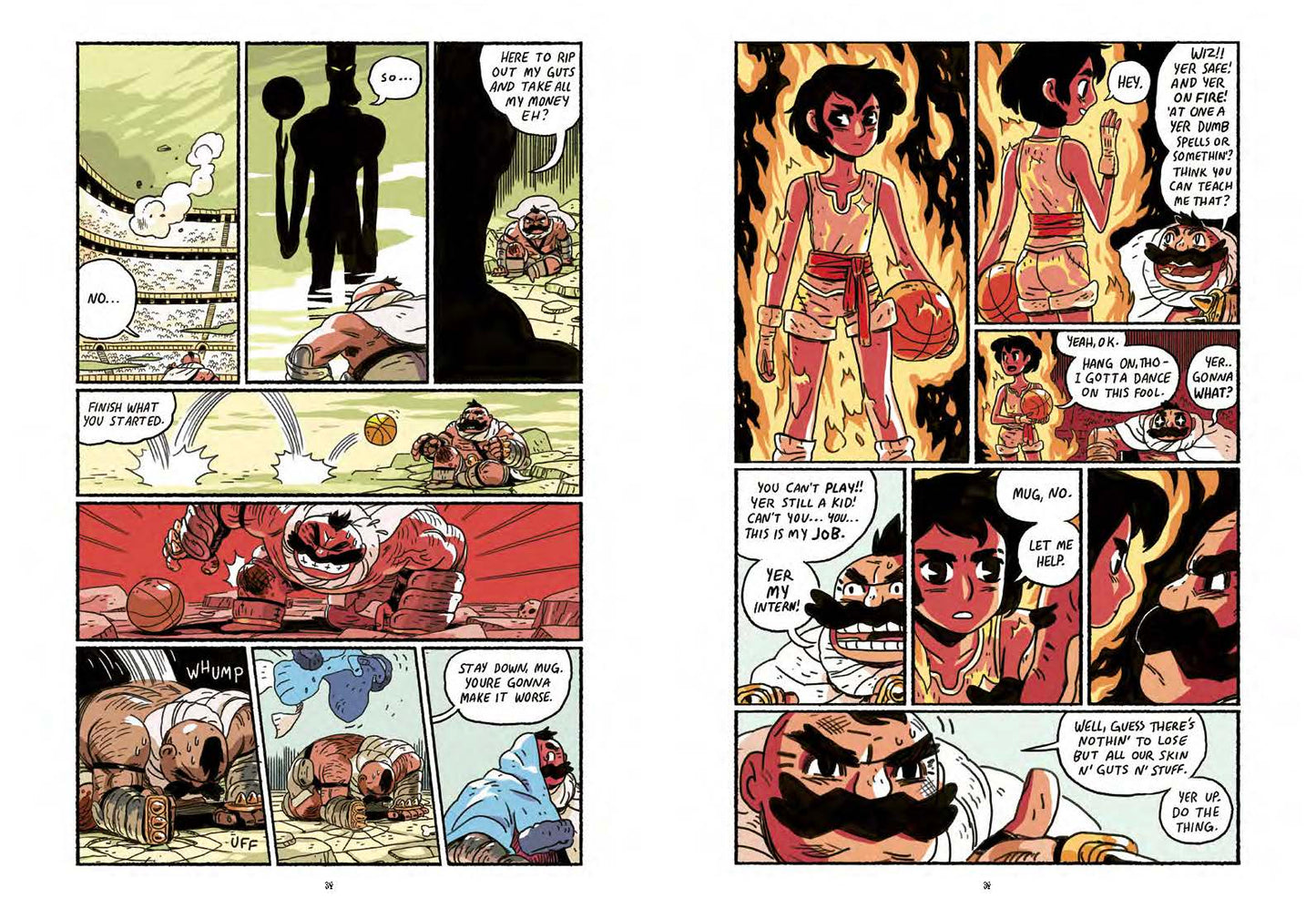 Fantasy Sports 1: The Court of Souls by Sam Bosma