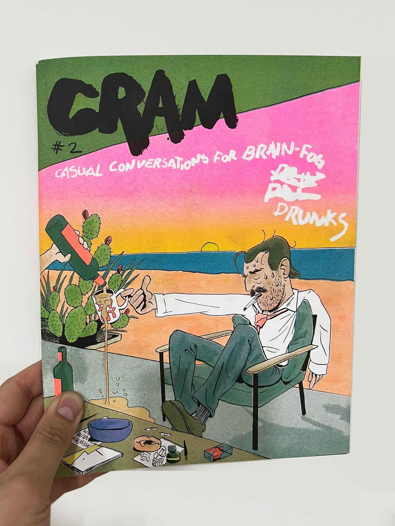 CRAM Comics #2: Casual Conversations for Brain-Fog Drunks (Anthology)