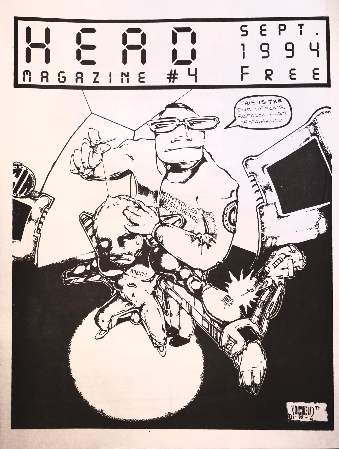 Head Magazine #4: September 1994 edited by Patrick Lei