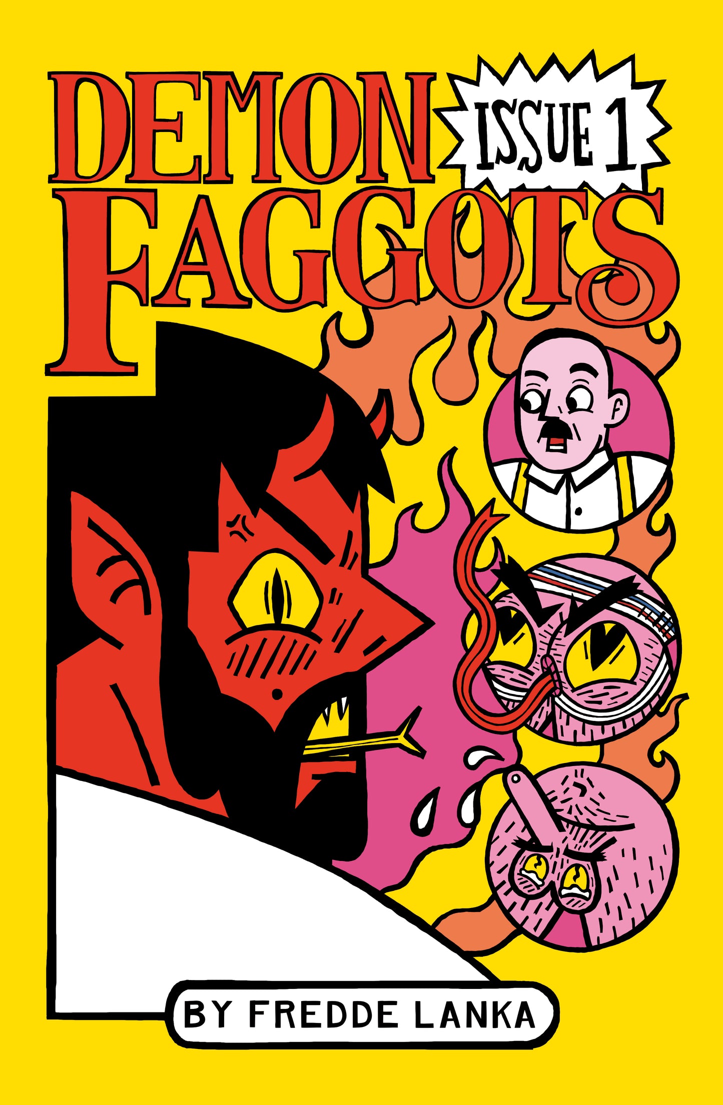 Pre-Order: Demon Faggots - Issue 1 by Fredrik Lanka