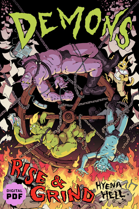 PDF Download: Demons: Rise and Grind by Hyena Hell