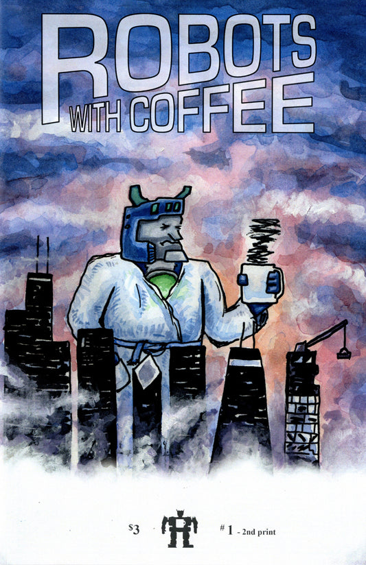 Robots with Coffee #1 by Paul Czarnowski