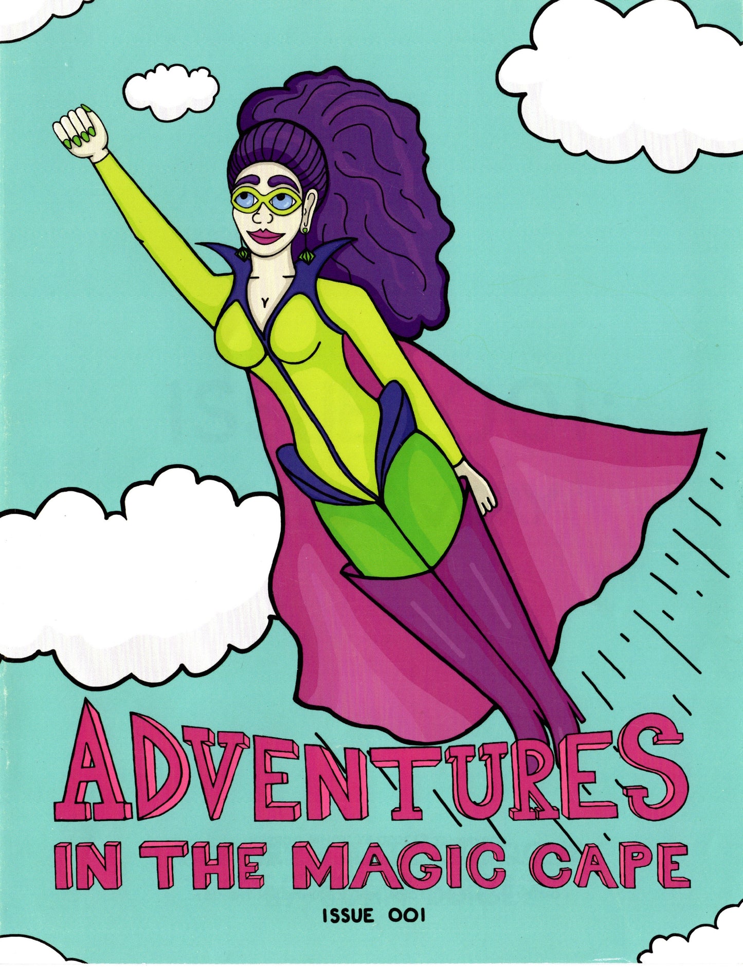 Adventures in the Magic Cape: Issue 001 by John Dorsey