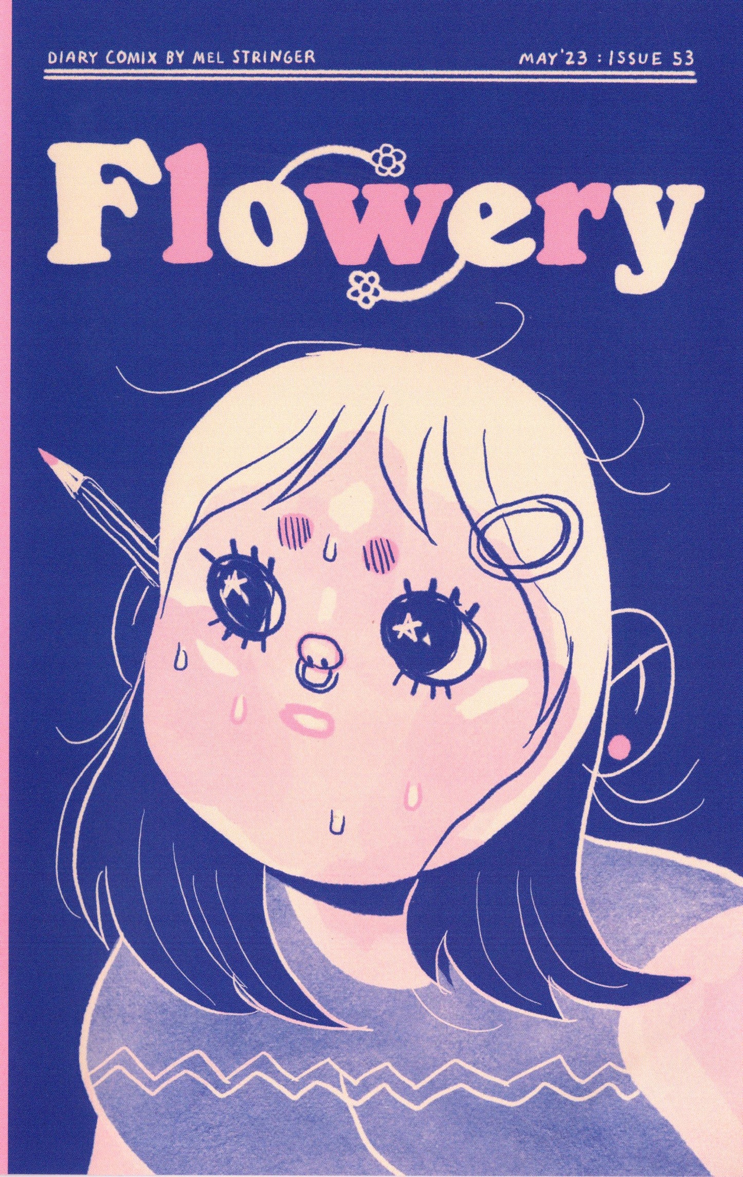 Flowery Zine #53 by Mel Stringer