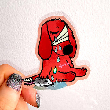 Healing Sticker (puppy) by Ines Estrada