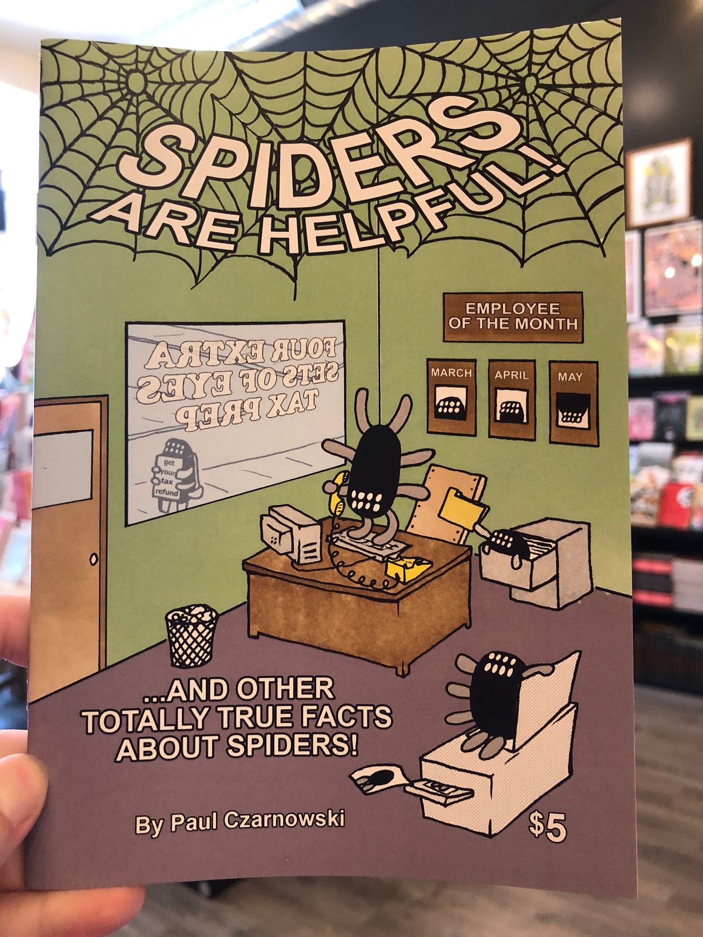 Spiders Are Helpful by Paul Czarnowski