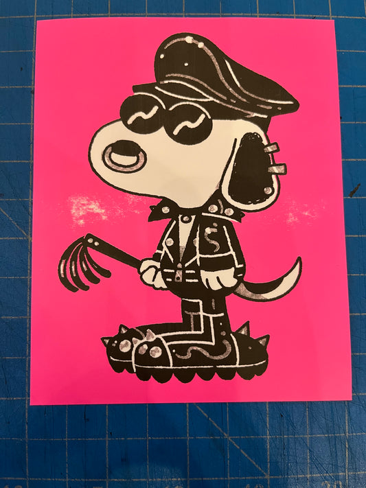 Snoop of Finland Sticker by Lonnie Garcia