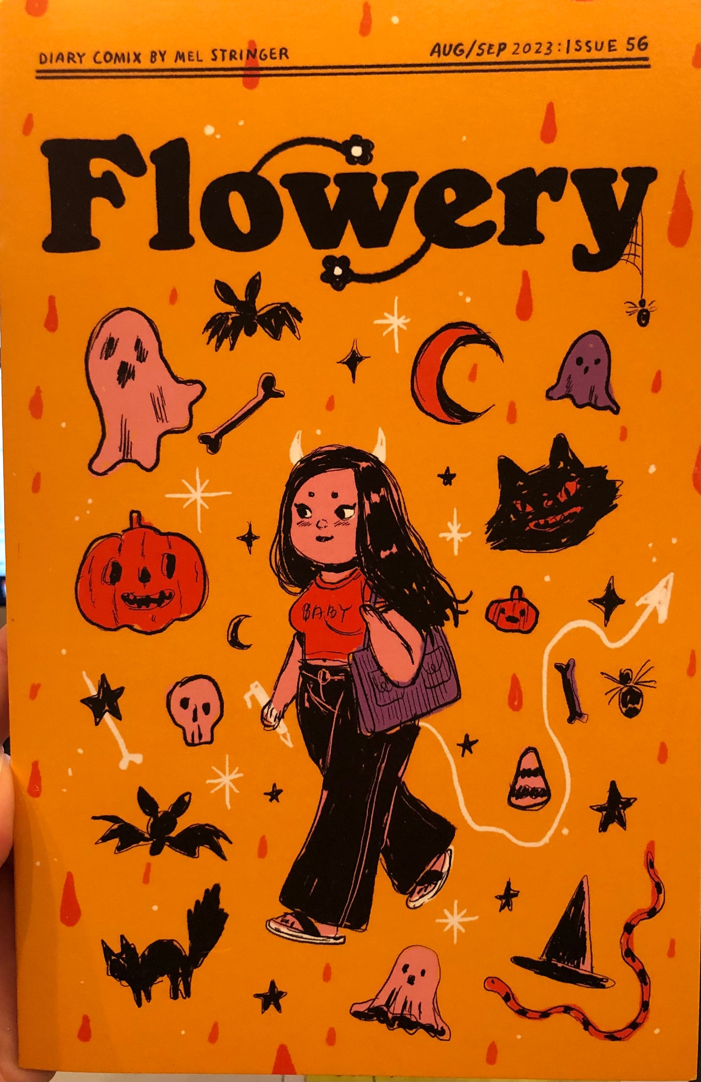 Flowery Zine #56 by Mel Stringer