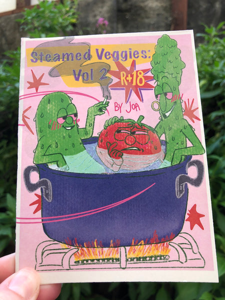 Steamed Veggies: An Erotic Veggie Tales Fanzine Vol. 2 by Joa Dimas